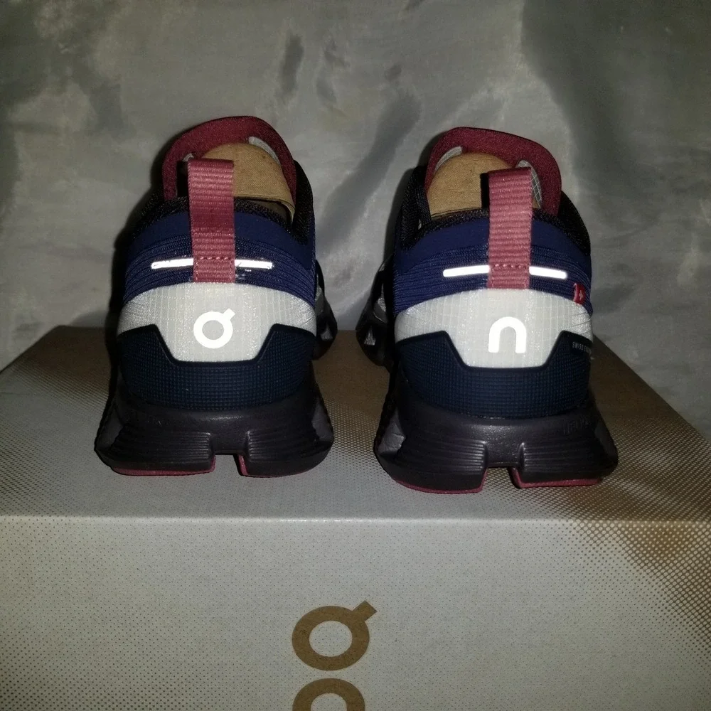 On Cloud X Shift Running Shoe Women 6.5 Ink Cherry Excellent Reflective 38.99123